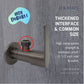 HEMOS SUS 304 ANGLE VALVE BATHROOM & KITCHEN ANTI-RUST QUATER TURN HM-3200 (MATT SILVER,GOLD,GREY)