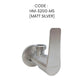 HEMOS SUS 304 ANGLE VALVE BATHROOM & KITCHEN ANTI-RUST QUATER TURN HM-3200 (MATT SILVER,GOLD,GREY)