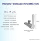 HEMOS BATHROOM FAUCET SUS304 STAINLESS STEEL ANGLE VALVE HM-3300