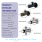 HEMOS STEEL ANGLE VALVE HM-9103-MS,MG/HM-9105-MS,MB,MG TWO WAY ANGLE VALVE HM-9102-MS