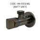 HEMOS STEEL ANGLE VALVE HM-9103-MS,MG/HM-9105-MS,MB,MG TWO WAY ANGLE VALVE HM-9102-MS