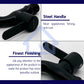 HEMOS BATHROOM FAUCET SUS304 TWO WAY TAP ANGLE VALVE WALL BIB TAP MATT BLACK KEPALA PAIP 34SERIES