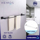 HEMOS BATHROOM FITTING SUS 304 HIGH QUALITY DOUBLE TOWEL BAR TUALA HM-82802