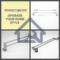 HEMOS BATHROOM FITTING SUS 304 HIGH QUALITY DOUBLE TOWEL BAR TUALA HM-82802