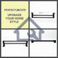 HEMOS BATHROOM FITTING SUS 304 HIGH QUALITY DOUBLE TOWEL BAR TUALA HM-82802