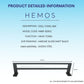 HEMOS BATHROOM FITTING SUS 304 HIGH QUALITY DOUBLE TOWEL BAR TUALA HM-82802