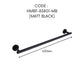 HEMOS 600MM BATHROOM FITTING SUS 304 SINGLE TOWEL BAR HM-83801 (MATT BLACK, GOLD, SILVER)