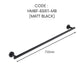 HEMOS 750MM BATHROOM FITTING SUS 304 SINGLE TOWEL BAR TUALA HM-83811 (MATT BLACK, GOLD, SILVER)