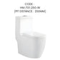 HEMOS BATHROOM WHITE CERAMIC ONE PIECE TOILET BOWL POWERFUL&QUIET DUAL FLUSH TOILET JAMBAN BILIK AIR