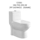 HEMOS BATHROOM WHITE CERAMIC ONE PIECE TOILET BOWL POWERFUL&QUIET DUAL FLUSH TOILET JAMBAN BILIK AIR