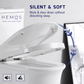 HEMOS BATHROOM CERAMIC WASHDOWN ONE PIECE TOILET BOWL FOR SQUAT & SIT ONE PRESS FLUSH HM-708-250-W