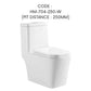 HEMOS BATHROOM WHITE CERAMIC ONE PIECE TOILET BOWL POWERFUL&QUIET DUAL FLUSH TOILET JAMBAN BILIK AIR