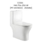 HEMOS BATHROOM WHITE CERAMIC ONE PIECE TOILET BOWL POWERFUL&QUIET DUAL FLUSH TOILET JAMBAN BILIK AIR