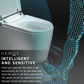 HEMOS BATHROOM SMART TOILET INTELLIGENT WATER CLOSET AUTOMATIC MULTI-FUNCTIONAL HM-783-250-W