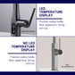 HEMOS KITCHEN FAUCET SUS 304 PULL OUT MIXER PILLAR SINK TAP GREY KEPALA PAIP DAPUR HM-19064,19089-MG