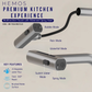HEMOS KITCHEN FAUCET SUS 304 PULL OUT MIXER PILLAR SINK TAP GREY KEPALA PAIP DAPUR HM-19064,19089-MG