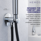 HEMOS PARTS BRASS HAND SHOWER HOLDER ONLY HM-0227