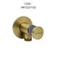 HEMOS PARTS BRASS HAND SHOWER HOLDER ONLY HM-0227