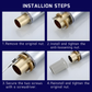 HEMOS PARTS BRASS PILLAR TAP & PILLAR MIXER TAP BRACKET HM-0034,0073