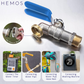 HEMOS 1/2'' STEEL HANDLE UNION OUTDOOR WASHING MACHINE BIBCOCK HM-411