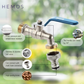 HEMOS 1/2'' STEEL HANDLE UNION OUTDOOR WASHING MACHINE BIBCOCK HM-411