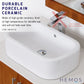 HEMOS BATHROOM CERAMIC WASH BASIN TABLE TOP ART BASIN VESSEL SINK PORCELAIN HM-640,647,648,649-W