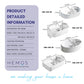 HEMOS BATHROOM CERAMIC WASH BASIN TABLE TOP ART BASIN VESSEL SINK PORCELAIN HM-640,647,648,649-W