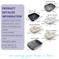 HEMOS BATHROOM CERAMIC WASH BASIN COUNTERTOP UNIQUE PRINTING MARBLE ROUND VESSEL PORCELAIN HM-623