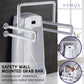 HEMOS BATHROOM STAINLESS STEEL NYLON WALL MOUNTED GRAB BAR FOR URINAL BOWL & BASIN PEMEGANG TANDAS