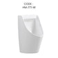 HEMOS BATHROOM WHITE CERAMIC WALL HUNG URINAL FOR MEN & SQUATTING PAN WITH FOOTREST HM-761,771,772-W