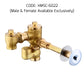 HEMOS BATHROOM BRASS MANUAL PUSH BUTTON WATER CLOSET FLUSHOMETER URINAL VALVE HMSC-6002,6021,6022