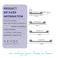 HEMOS BATHROOM STAINLESS STEEL SAFETY TOILET GRIP HANDBAR HANDLE HANDRAIL GRAB BAR PEMEGANG TANDAS