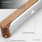 HEMOS 600MM WOOD SWING GRAB BAR HANDICAPPED SAFETY GRIP HAND BAR HANDLE PEMEGANG TANDAS HM-88047-WD