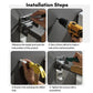 HEMOS 600MM WOOD SWING GRAB BAR HANDICAPPED SAFETY GRIP HAND BAR HANDLE PEMEGANG TANDAS HM-88047-WD
