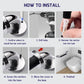 HEMOS BATHROOM SUS 304 SAFETY BAR HANDRAIL GRIP GRAB BAR WITH ANTI SLIP RUBBER PEMEGANG TANDAS