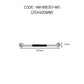HEMOS BATHROOM SUS 304 SAFETY BAR HANDRAIL GRIP GRAB BAR WITH ANTI SLIP RUBBER PEMEGANG TANDAS