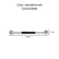 HEMOS BATHROOM SUS 304 SAFETY BAR HANDRAIL GRIP GRAB BAR WITH ANTI SLIP RUBBER PEMEGANG TANDAS