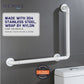 HEMOS L SHAPE WHITE SAFETY TOILET GRIP HANDBAR HANDLE HANDRAIL GRAB BAR PEMEGANG TANDAS HM-88026-W