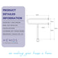 HEMOS BATHROOM SUS 304 SAFETY TOILET GRIP P SHAPE HANDLE HANDRAIL GRAB BAR PEMEGANG TANDAS HM-88018