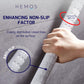 HEMOS 350MM X 350MM WHITE NYLON ANTI SLIP V - SHAPE SAFETY GRIP GRAB BAR  PEMEGANG TANDAS HM-88023-W