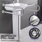 HEMOS BATHROOM SUS 304 WALL & FLOOR MOUNTED SAFETY GRAB BAR FOR BASIN PEMEGANG TANGAN HM-88054-MS