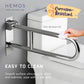 HEMOS BATHROOM SUS 304 HANDICAP SAFETY GRIP HANDRAIL SWING GRAB BAR PEMEGANG TANDAS HM-88017,88063