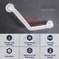HEMOS 350MM X 350MM WHITE NYLON ANTI SLIP V - SHAPE SAFETY GRIP GRAB BAR  PEMEGANG TANDAS HM-88023-W