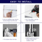 HEMOS BATHROOM SUS 304 HANDICAP SAFETY GRIP HANDRAIL SWING GRAB BAR PEMEGANG TANDAS HM-88017,88063