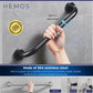 HEMOS BATHROOM SUS304 MATT BLACK SAFETY TOILET GRIP HANDBAR HANDLE HANDRAIL GRAB BAR PEMEGANG TANDAS