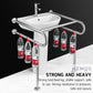 HEMOS BATHROOM SUS 304 WALL & FLOOR MOUNTED SAFETY GRAB BAR FOR BASIN PEMEGANG TANGAN HM-88054-MS