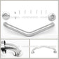 HEMOS SUS 304 SAFETY GRIP HANDBAR HANDLE HANDRAIL V SHAPE GRAB BAR PEMEGANG TANDAS HM-88012,88024