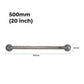 HEMOS BATHROOM SUS304 MATT BLACK SAFETY TOILET GRIP HANDBAR HANDLE HANDRAIL GRAB BAR PEMEGANG TANDAS
