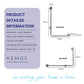 HEMOS BATHROOM SUS 304 SAFETY GRIP HANDBAR HANDLE HANDRAIL GRAB BAR PEMEGANG TANDAS HM-88019,88025
