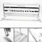 HEMOS ALUMINIUM  BATHROOM ACCESSORIES FITTINGS TOWEL RACK HM-81109 (MATT BLACK, SILVER)